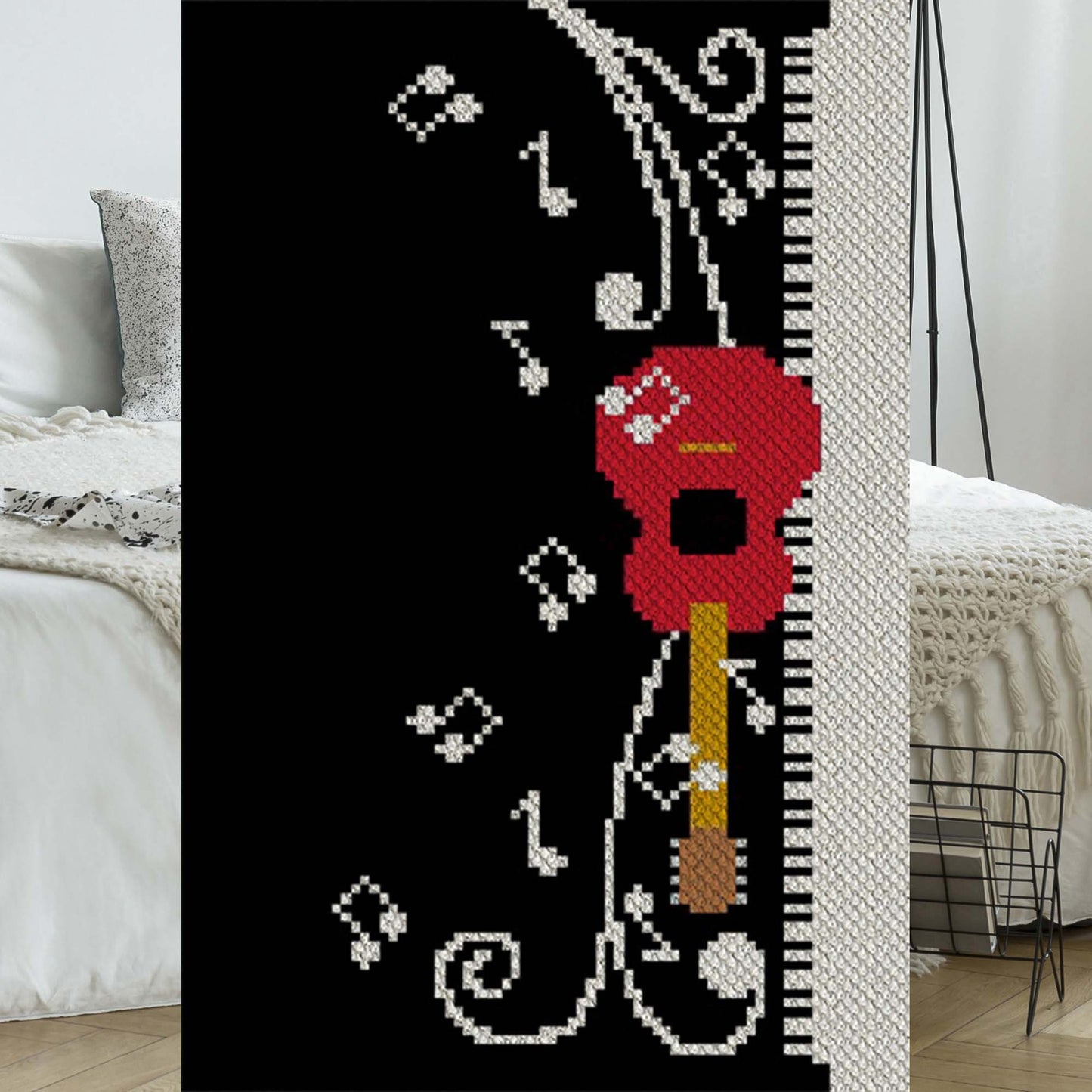 Tuned In C2C Crochet Pattern