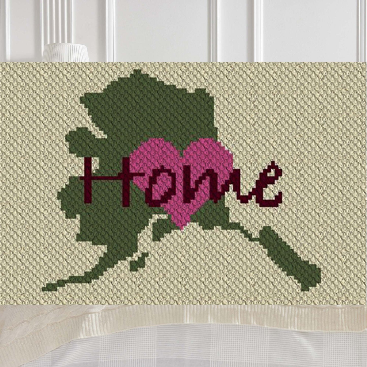 Alaska Home C2C Afghan Crochet Pattern