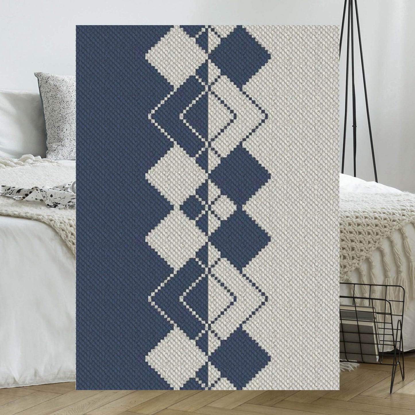 Meet Me in The Middle C2C Crochet Pattern