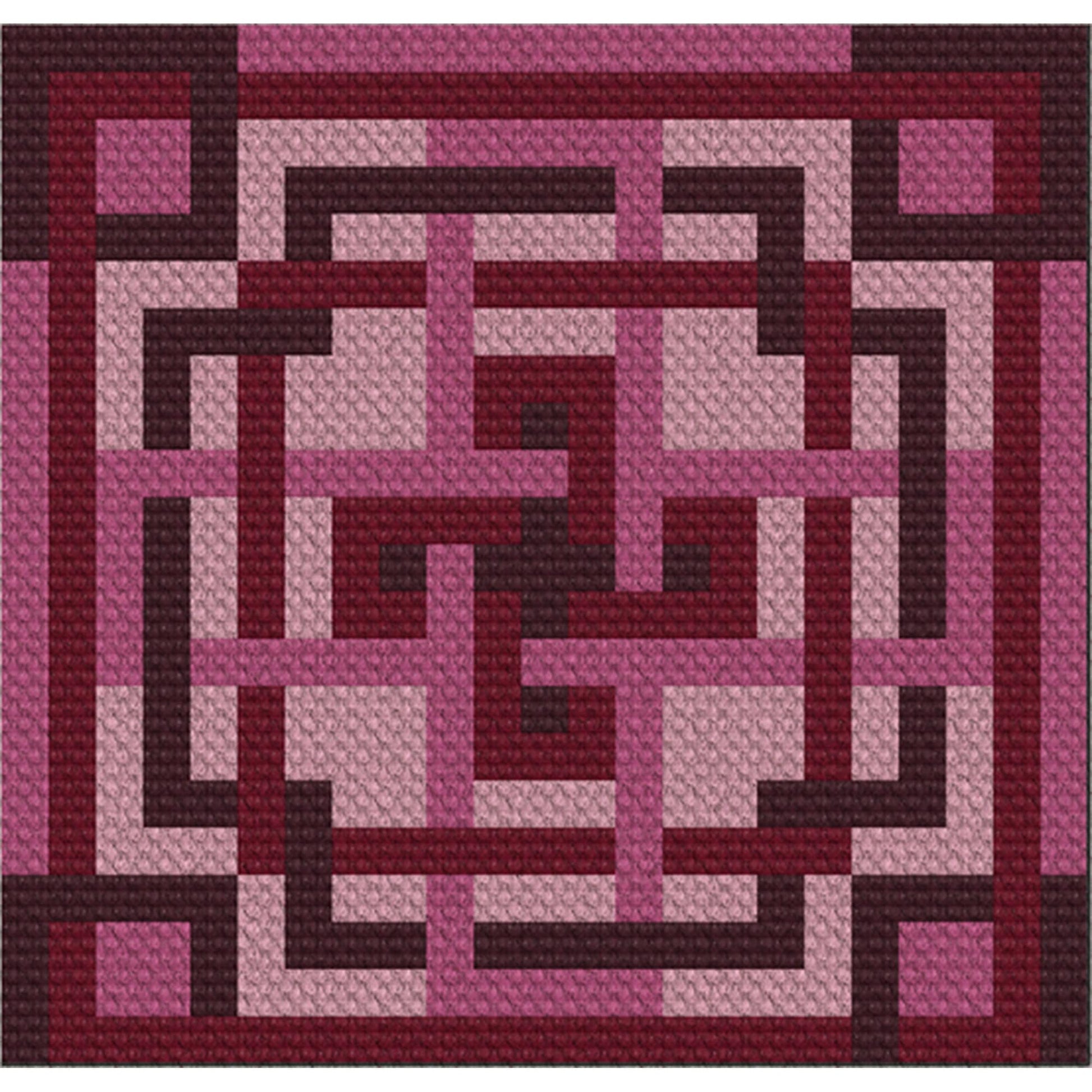 Maze of Mimi C2C Graphghan Crochet Pattern