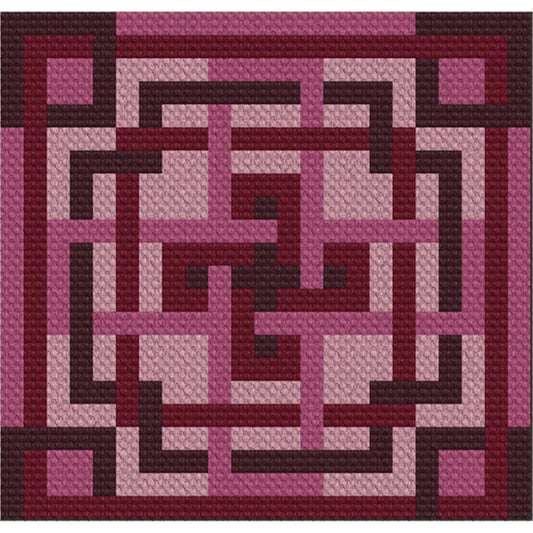 Maze of Mimi C2C Graphghan Crochet Pattern