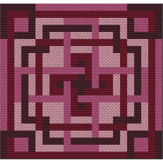 Maze of Mimi C2C Graphghan Crochet Pattern